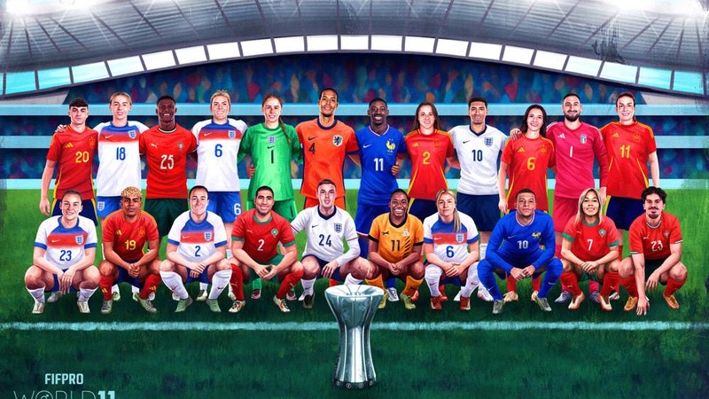 2025 FIFPRO World 11 winners revealed